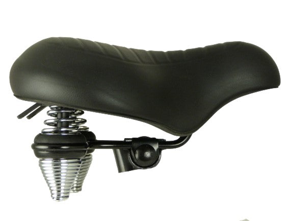 Knus zadel Supreme Wave zwart NB755