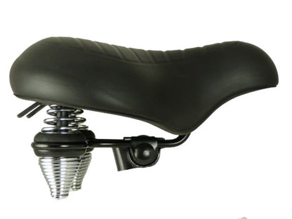 Knus zadel Supreme Wave zwart NB755