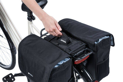 Basil 70186 DBS detachable bag system zwart