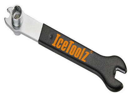 IceToolz 3400 pedaal- & dopsleutel 14 en 15 mm. 10x14x15
