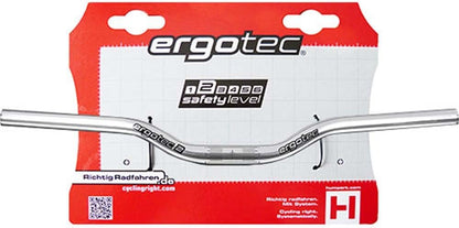 Ergotec stuurbocht Fixie Riser alu. zilver GW500 GL130  - 16127000 SL: 2