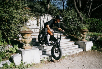 Bub. 100-406 / 20x4.00 Delium Streetfightr zwart - Fatbike