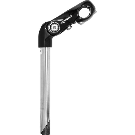 Ergotec stuurpen Kobra Vario Tu. Quill 22.2/25.4 300/110 mm. zilver/zwart