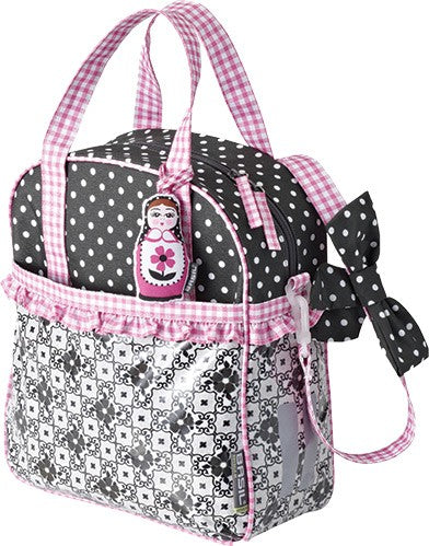Basil 17451 Jasmin Baboushka-Shopper Trendy shopper kids 10L. grijs/rose