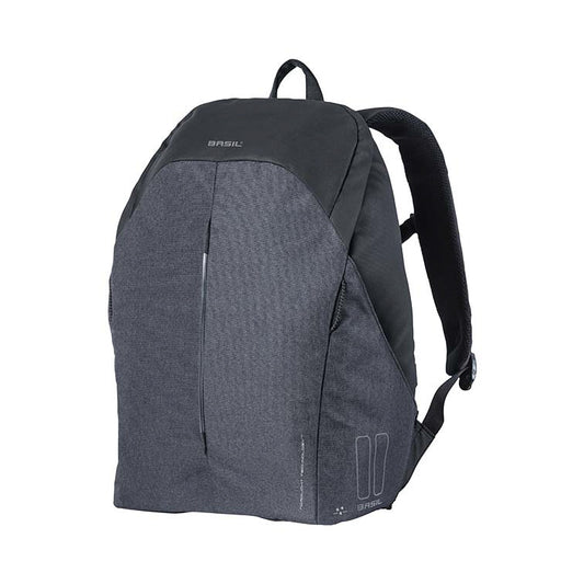 Basil 17775 B-Safe Commuter fietsrugzak Nordlight 18L graphite zwart
