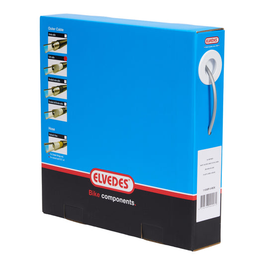 Elvedes 1125SP-3-BOX buitenkabel 30 mtr. - 5 mm. schakel zilver