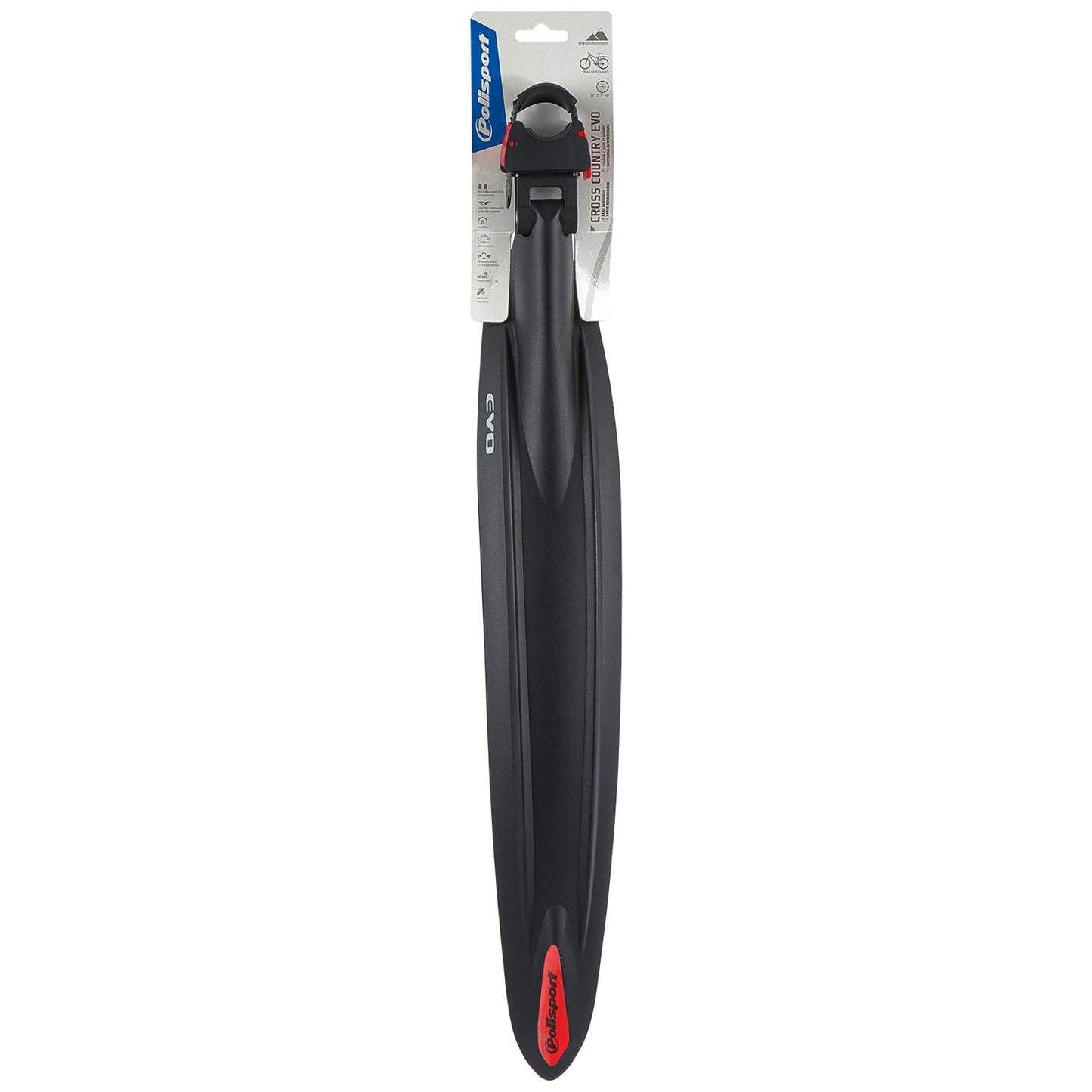 Polisport Cross Country Evo spatbord achter 26"/27,5"/29"