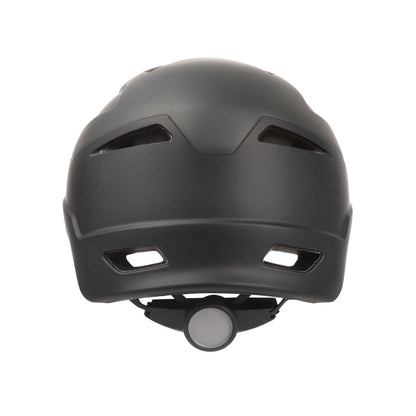 Polisport helm E'City mat zwart/donkergrijs L (58-61 cm.) *