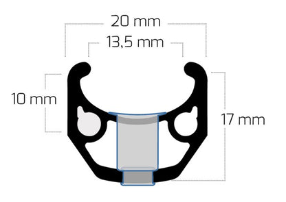 Achterwiel 803397 28" race 13-622 alu. Chrina freewheel QR RVS spaken