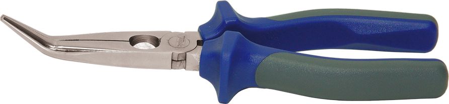 Cyclus telefoontang lange bek 45° gebogen L=200 mm.