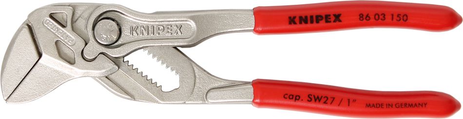 Cyclus Knipex schroefsleutel & sleuteltang tot 27 mm. L=150 mm.