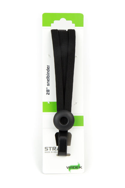 Widek Eye veiligheidsbinder met stalen haken 24/12/12 mm. zwart/zwart/zwart 191100 op kaart (54 cm.)
