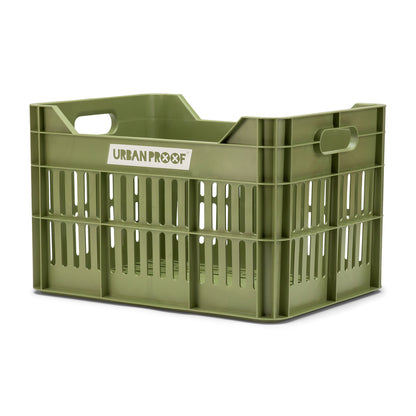 Urban Proof fietskrat 30L Click Olive Green - Recycled