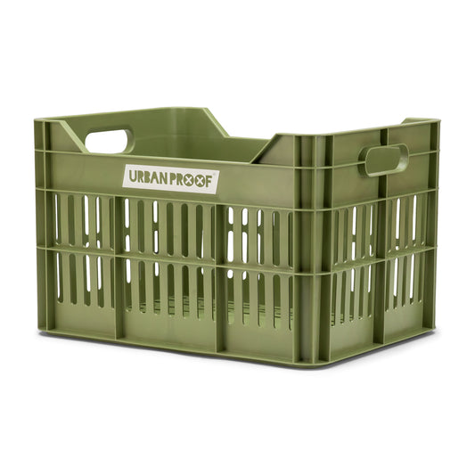 Urban Proof fietskrat 30L Click Olive Green - Recycled