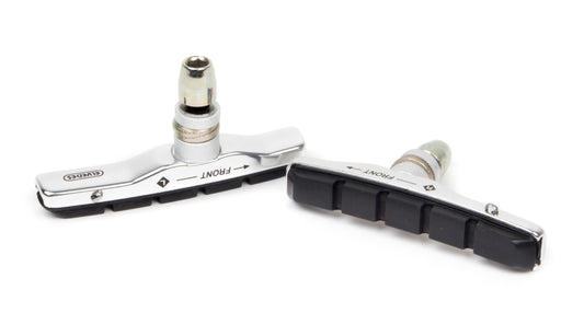 Elvedes 6804 v-brake remblok set alu. 72 mm. zilver finish