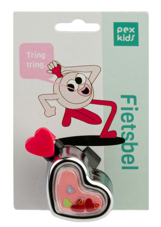 PexKids fietsbel Hartje