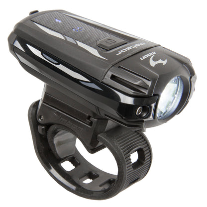 Moon Meteor zwart 1 witte Cree XP-G LED 8 functies max 400 lumen opldb. USB
