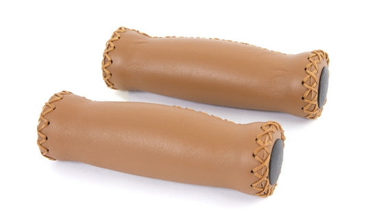 Velo handvatten VLG-617A leer 127/127 mm. bruin