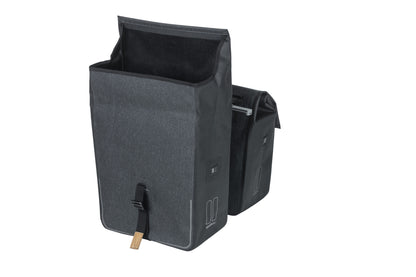 Basil 17797 Urban Dry dubbele fietstas MIK 50L charcoal melee