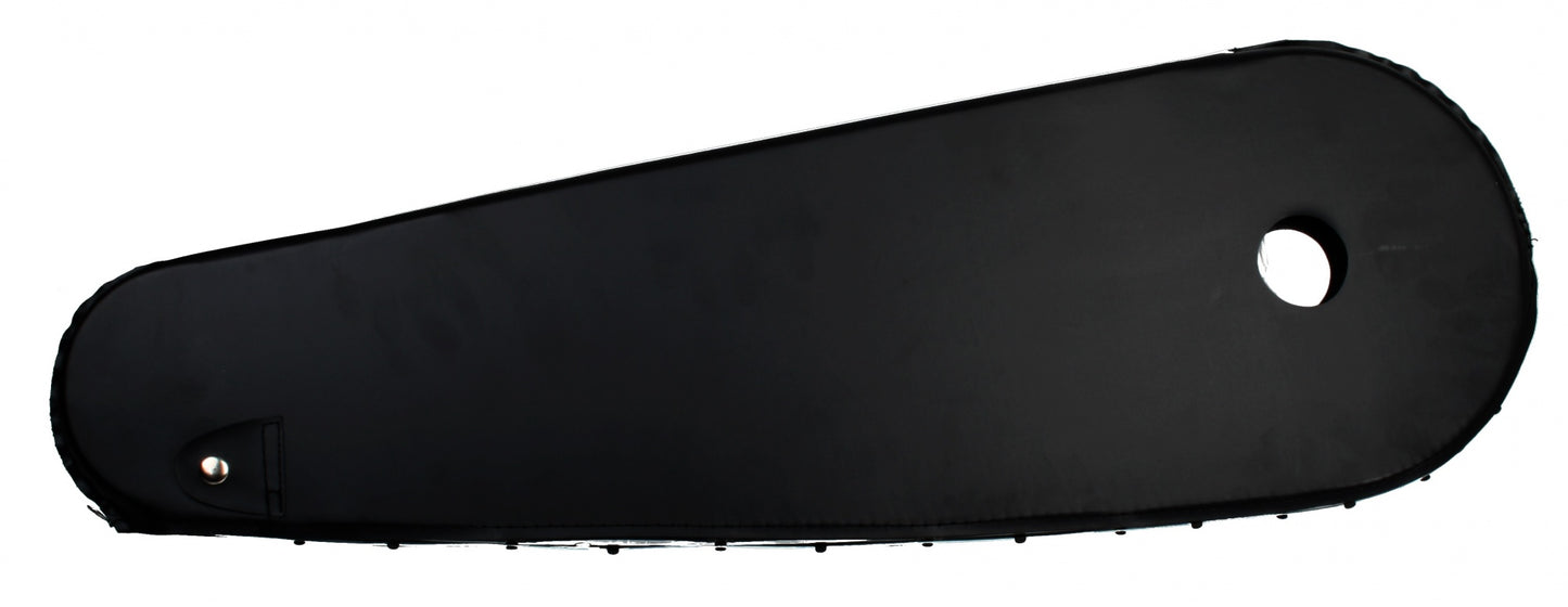 HH kettingkast lakdoek 28" mat zwart