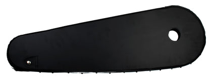 HH kettingkast lakdoek 28" mat zwart