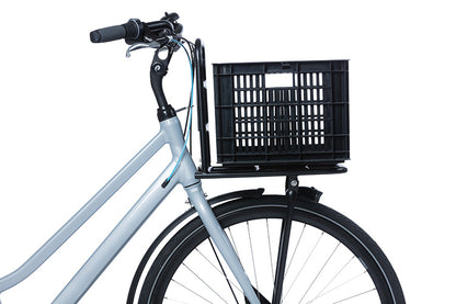 Basil 21134 Crate M fietskrat gerecycled kunststof medium 29,5L zwart