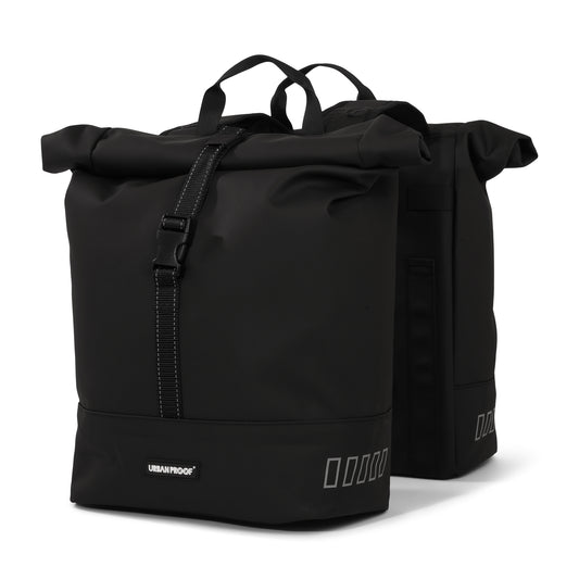 Urban Proof Double Rolltop Bag 38L Urban Black - Recycled
