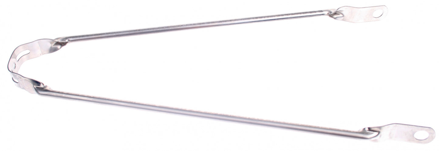 Spatbord stang 26" RVS - as bevestiging