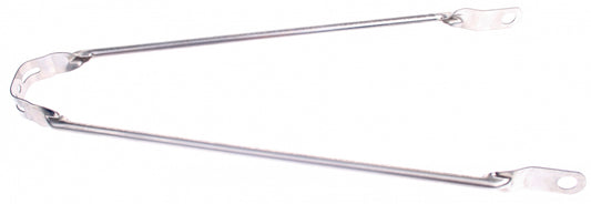 Spatbord stang 26" RVS - as bevestiging