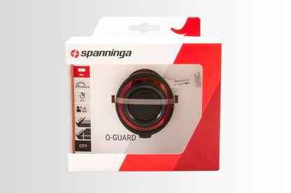Spanninga O-GUARD XB spatbord achterlicht aan/uit incl. 2 x AAA batterij