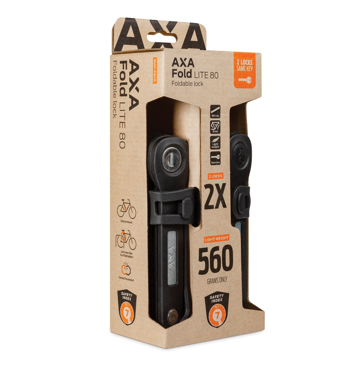 AXA Fold Lite 80 Duo Pack