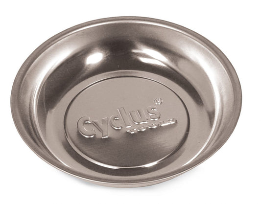 Cyclus gereedschapbakje RVS met magneet rond