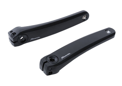 Miranda crankset Shimano Steps Delta S 155 mm. crank zwart