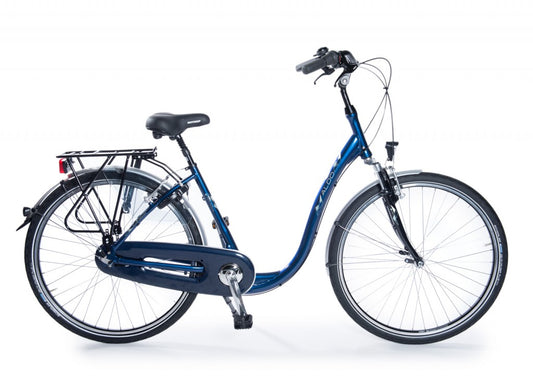 ALDO lage instap 28" 3GRN alu. comfort mystery blue mat - 46 cm.
