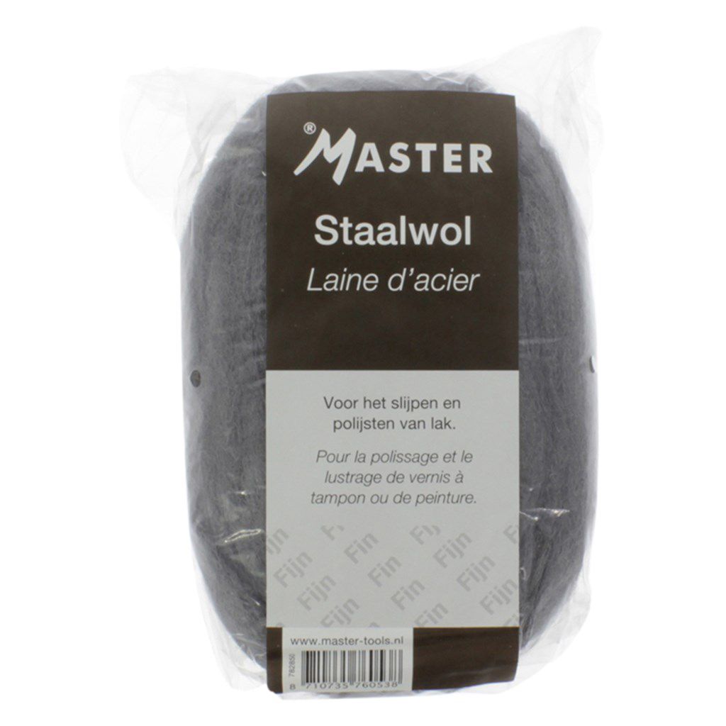 Master staalwol 000 fijn koker 175 gr.
