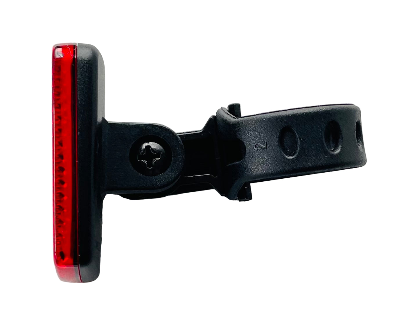 Z-Flex Evo reflector rood voor zadelpen met straphouder