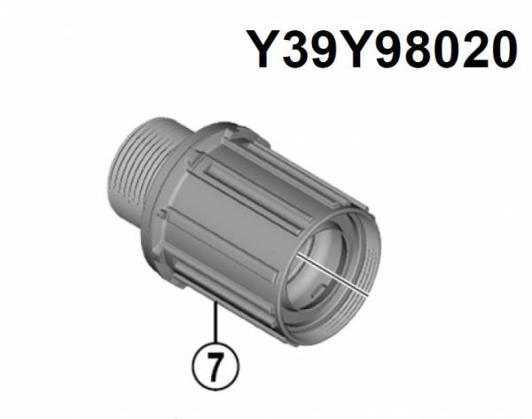 Shimano Y39Y98020 cassettebody 8/9/10 spd. FH-M6010 Deore