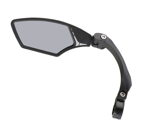 Mirage spiegel Luxury licht-dimmend links 10.6 cm. zwart