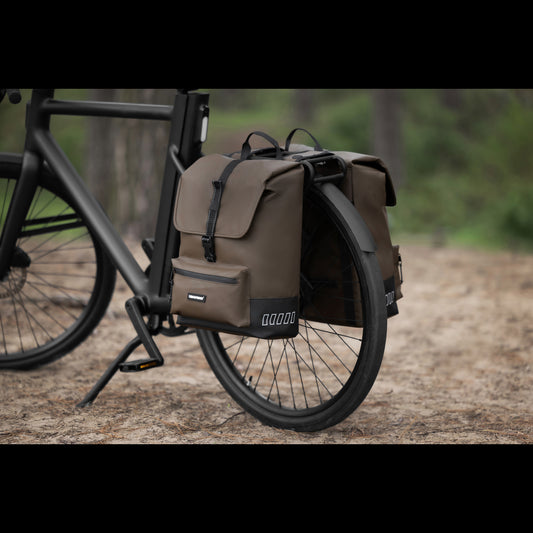 Urban Proof Cargo Double Bag Dark Oak - Recycled