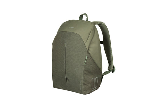 Basil 18092 B-Safe Commuter fietsrugzak Nordlight 18L olijf groen