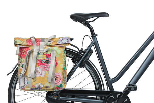Basil 18150 Bloom Field fietsshopper 15-20L honey yellow