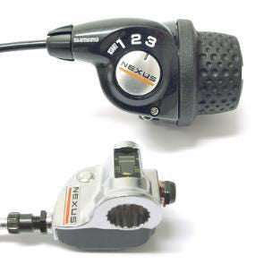Shimano ESL3S35EALSC Revo Shifter Nexus 3 spd. zwart
