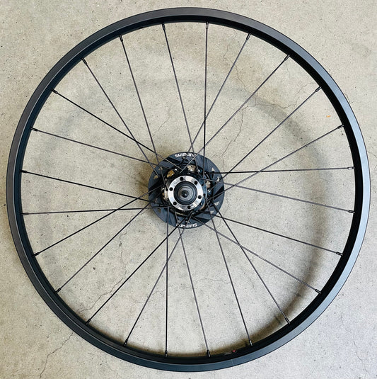 Achterwiel 26" - 559 / 26x1.75 BFK zwart freewheel disc