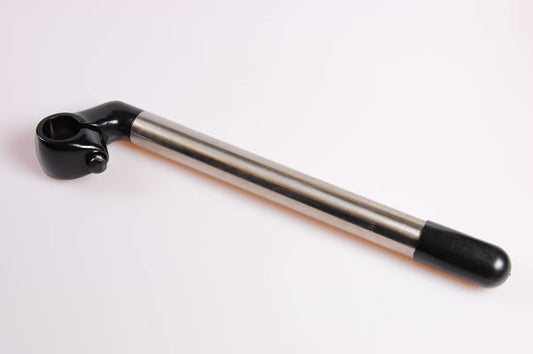 Kalloy stuurpen 25.4 - 280 mm. zwarte kop RVS pen