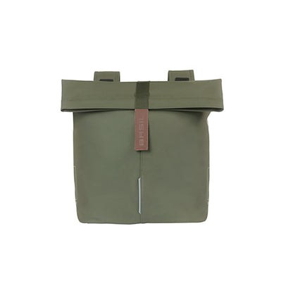 Basil 18375 City dubbele fietstas 28-32L moss green