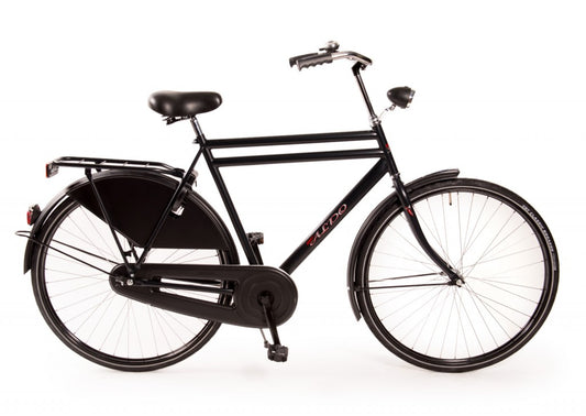 ALDO opa Basic 28" dubbele buis - 57 cm. mat zwart