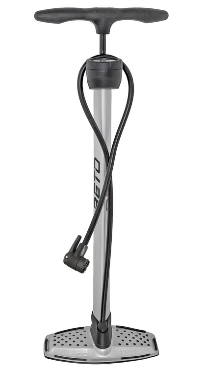 Beto pomp alu zilver met meter - 11 bar