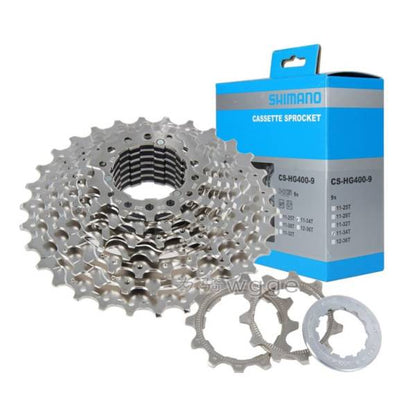 Shimano ICSHG4009128 cassette CS-HG400 9-speed 11-12-13-14-16-18-21-24-28T