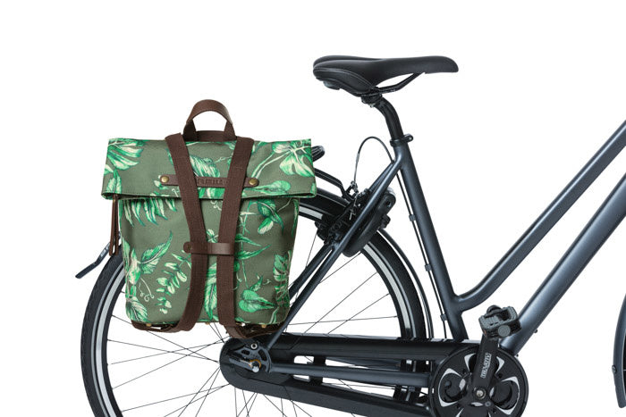 Basil 18085 Ever-Green fietsrugzak 14-19L. thyme groen