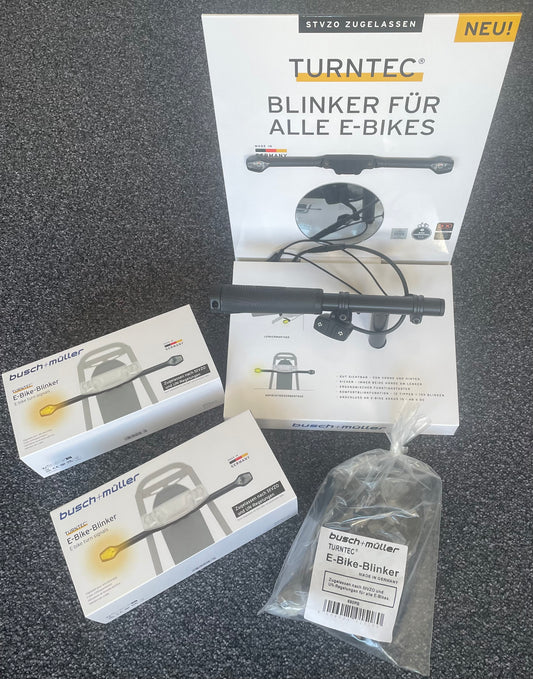 B&M Turntec-display, richtingaanwijzers voor E-Bikes
